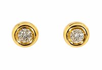Boucles d'oreilles Promesse Femme in Or Diamante OPPAOR08